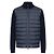 Moncler Gesteppter Wollcardigan mit Reißverschluss