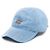 Gorra de béisbol Miu Miu de denim azul - vista 4