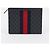 Gucci Pouch GG Supreme Black Web - vista 3