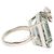 Tiffany & Co Anello Coccinella in Quarzo Verde Argento e Oro Rosa - vista 10