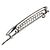 Fendi Fermi capelli Crystal Silver FF Lock - vista 4
