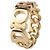 Dior Revolution Logo Metallring in Gold-Optik