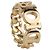 Dior Revolution Logo Metallring in Gold-Optik - Ansicht 3