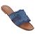 Céline Mule Marina Fringe in Denim