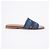 Céline Mule Marina Fringe in Denim - vista 12