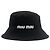 Miu Miu Logo Bucket Hat Blau