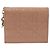 Dior Cartera Lady Mini Patent Cannage Rose de Vent
