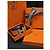 Hermès Orange Silver Clic Clac PM - vista 4