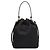 Prada Borsa a secchiello Duet Nylon New Bucket Bag Black Gold - vista 2