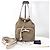 Prada Borsa Bucket Crossbody in Jacquard Logo