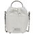 Maison Martin Margiela Mini borsa a secchiello da donna in tela bianca