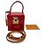 Louis Vuitton Borsa a Tracolla Mini Vernis Red Bleecker Box Bag