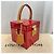Louis Vuitton Borsa a Tracolla Mini Vernis Red Bleecker Box Bag - vista 4