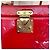Louis Vuitton Borsa a Tracolla Mini Vernis Red Bleecker Box Bag - vista 5
