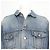 Balenciaga Giacca in denim con logo ricamato - vista 2