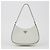 Prada Borsa a tracolla Cleo in pelle spazzolata White - vista 2