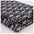 Dior Borsa Saddle Pouch Oblique Jacquard con Catena Blu - vista 10