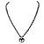 Tiffany & Co Collana in argento con pendente a cuore e chiusura toggle