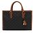 Céline Triomphe Canvas Horizontal Mini Cabas Tote Bag und Schultertasche - Ansicht 2