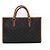 Céline Triomphe Canvas Horizontal Mini Cabas Tote Bag und Schultertasche - Ansicht 5