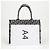 Dior Borsa Book Tote Medium Oblique da donna Blu - vista 17
