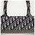 Dior Borsa Book Tote Medium Oblique da donna Blu - vista 3