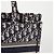 Dior Borsa Book Tote Medium Oblique da donna Blu - vista 7