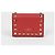 Valentino Rockstud Geldbörse Braun Leder - Ansicht 3