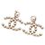 Chanel Orecchini da donna Season Pearl Drop Silver CC