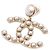 Chanel Orecchini da donna Season Pearl Drop Silver CC - vista 2