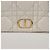 Dior Borsa a Tracolla Mini Macro Cannage Bianco Tono Oro - vista 2