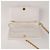 Dior Borsa a Tracolla Mini Macro Cannage Bianco Tono Oro - vista 9