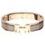 Hermès Bracciale Click Maron Glace Placcato Oro Rosa GM