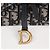 Dior Borsa Saddle Pouch Oblique Jacquard con Catena Blu - vista 3
