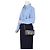 Fendi Mini Borsa a Tracolla FF Logo Chain Nera - vista 16