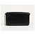 Fendi Mini Borsa a Tracolla FF Logo Chain Nera - vista 4