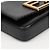 Fendi Mini Borsa a Tracolla FF Logo Chain Nera - vista 6