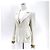 Chanel Tweed-Jacke Weiß - Ansicht 8