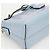 Fendi Borsa a tracolla Mini Boston Sky Blue - vista 9