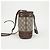 Gucci Mini Borsa Secchiello Ophidia GG Marrone - vista 4