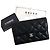 Chanel Classic Caviar Wallet Silver Black