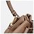 Prada Borsa Secchiello in Pelle Beige Grace Triangle Logo Cap - vista 10
