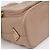 Prada Borsa Secchiello in Pelle Beige Grace Triangle Logo Cap - vista 8