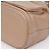 Prada Borsa Secchiello in Pelle Beige Grace Triangle Logo Cap - vista 9