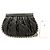 Borsa a tracolla con catena CHANEL in pelle di vitello nera - vista 3