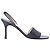 Sandali Slingback Chanel in pelle matelassé nera