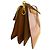 Chloé Chloe Faye Chain Leather and Suede Mini - vista 3