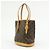 Borsa Louis Vuitton Monogram Canvas Bucket PM Brown M42238 - vista 3