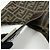 FENDI Borsa a spalla e borsa a mano in pelle e tela Zucca Nero e Marrone 26569 - vista 18