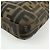 FENDI Borsa a spalla e a mano in pelle e tela Zucca Nero e Marrone 26569 - vista 13
